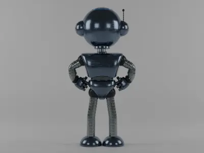Robot 3D model 38