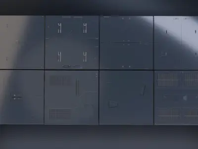 sci fi asset 3D model