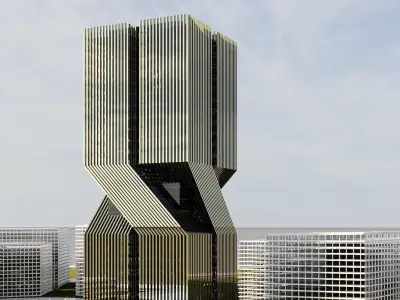 Gold Trade Center GH230114 3D model