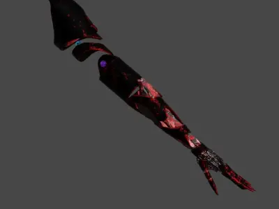 Convergence Arm Low-poly 3D model