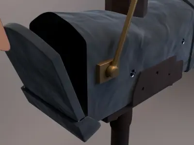 mail box 3D model