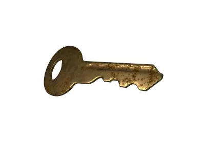 Key V1 006 Low-poly 3D model