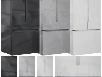 Bosch Refrigerators Set01 3D model