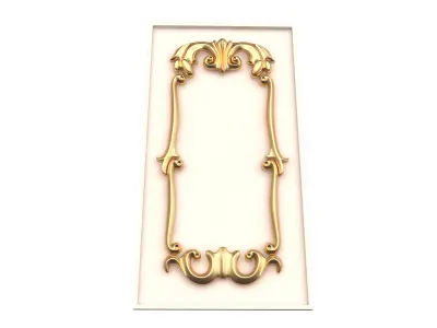 Kitchen Cabinet Door Classic 2 Shahin Low-poly 3D model