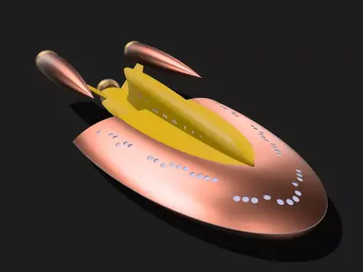 USS Adventure from star trek strange new worlds s3 3D print model