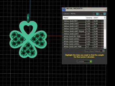  Collection Heart 12 Pendant 3D print model