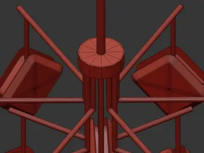 Faceted Glass 12 3D model