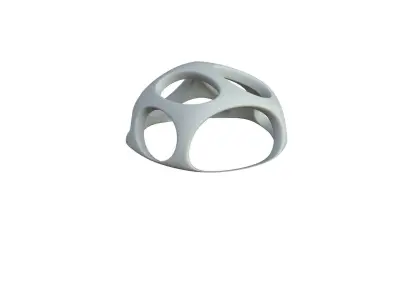 SciFi Cube Object No 53575 Low Poly Shape Low-poly 3D model