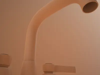 water mixer 01 3D model