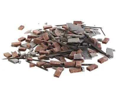 Rubble Large 3D model