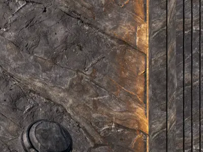 Rocky Stone Texture with SBSAR Texture