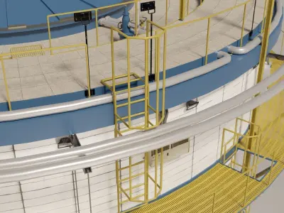 Refinery 2 3D model