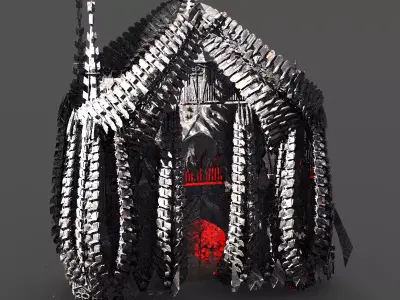 Dark Spine Cathedral 2 3D model