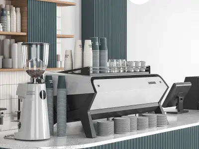 New Order Cafe 3D model