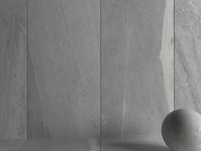 Stone Wall Tiles Santorini Ice 120x270 Set 2 Texture