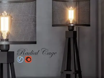 Radial Cage  3D model