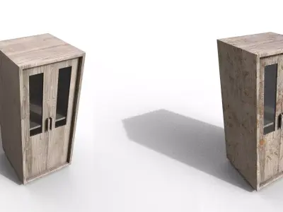 Pack 2 Modern Furniture 3D Model Low-poly 3D model 3