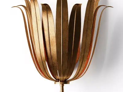  Vicenzio Leaf Sconce  3D model