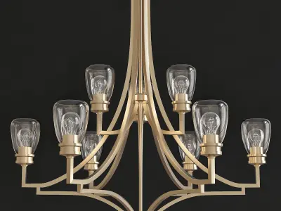 Chandeliers 3d models Collection 10 models Low-poly 3D model by 3dFront