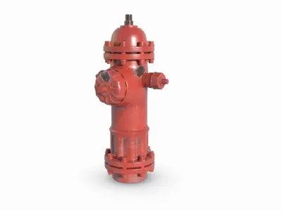 Fire Hydrant Free 3D model
