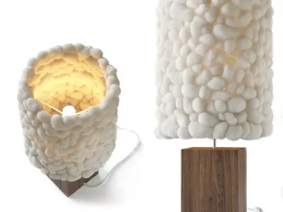 Table floor lamp  small size by Helen Loom 3D model