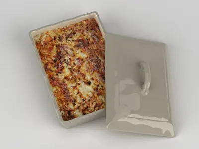 Casserole Dish 3D model