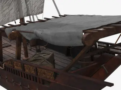  Wooden Traditional Boats Collection 3 