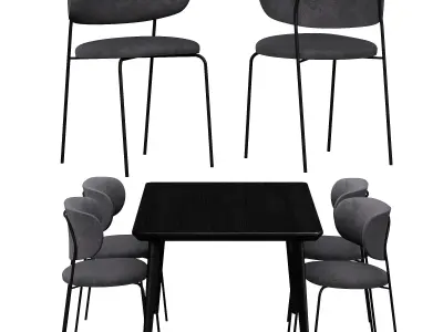 table chair for ktchen 3D model