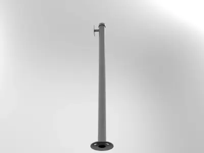 3d Pole Model 3D model