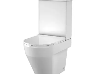 Toilet Free low-poly 3D model