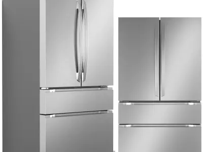 LG kitchen appliance collection 3D model