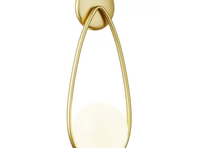 Galassia One Light Sconce Low-poly 3D model
