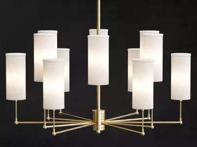 Clarence chandelier 3D model purchase
