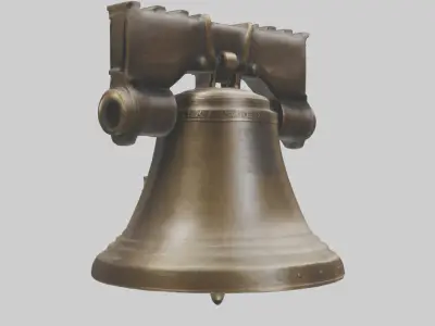 The Liberty Bell statue model 3D model