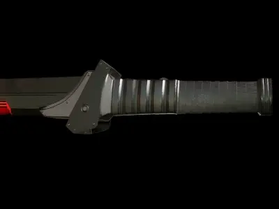 Sci-Fi Sword 3D model get