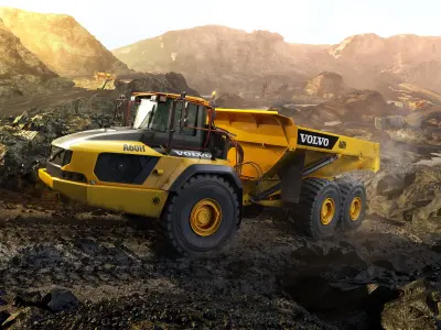  2020 Volvo A60H Articulated Hauler Truck 