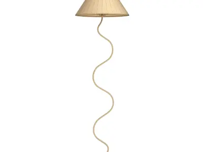 Zigzag Floor Lamp 3D model