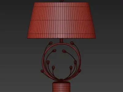 John Richard Arch Brown and Gold Swirling 3D model