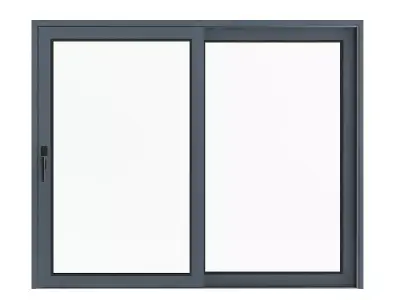 Metal Window 06 3D model