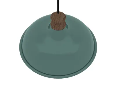 rustic pendant light 3D model