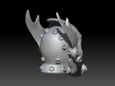 Fallout Tactics Helmet 3D print model