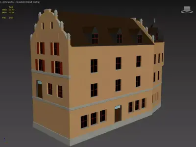 Saint Vith Low-poly 3D model