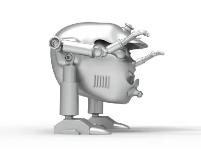 Female Robothelmets Lilalaser Sci Fi  3D print model