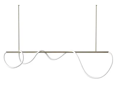 LED Ceiling Light Low-poly 3D model