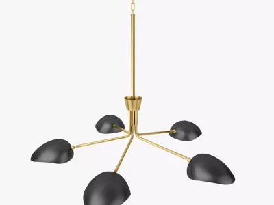 Robert Abbey Lighting Rico Espinet Racer Chandelier 3D model