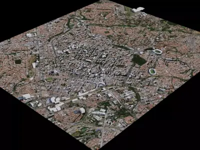 Campinas - Brazil 3D model