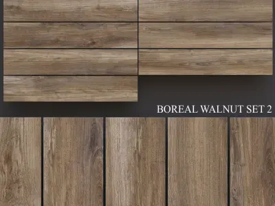 Peronda Boreal Walnut Set 2 3D model