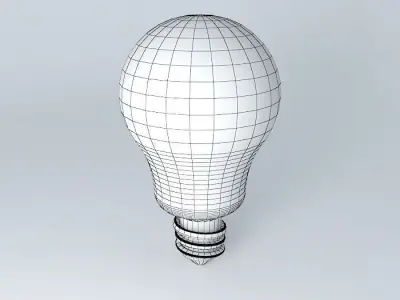 Bottle, bulb Free 3D model