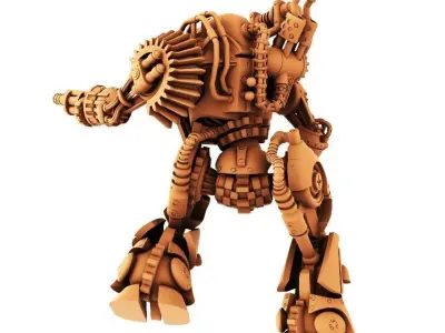 Toaster bot 5000 3D print model