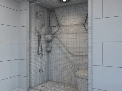 Shower Cabin 3D model